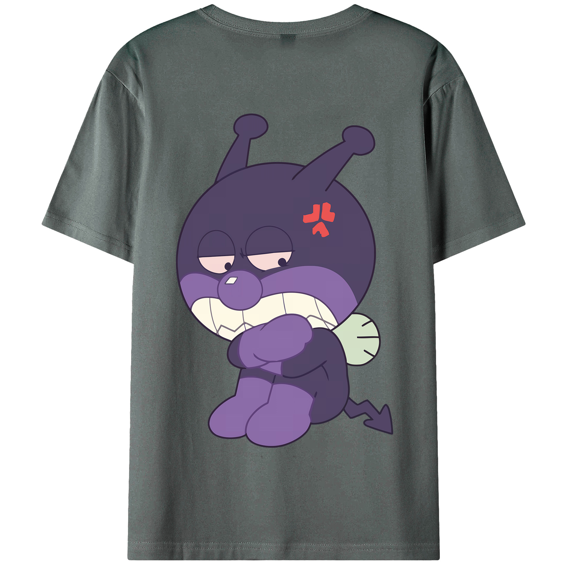 （画像用） アンパンマン Anpanman 綿100％半袖Tシャツ（背面プリント）